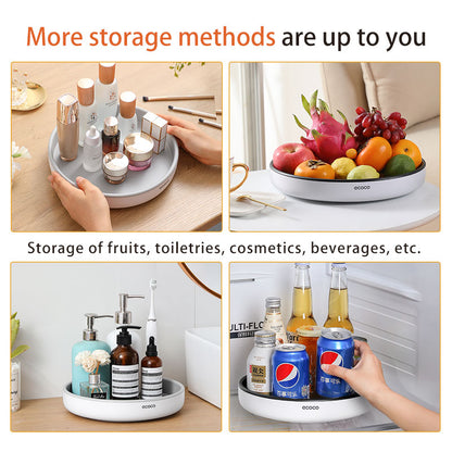 Lazy Susan's 360° Rotating Storage Rack Multifunctional Seasoning Organizer Shelf Oilproof Non-slip Kitchen supplies Holder For Home