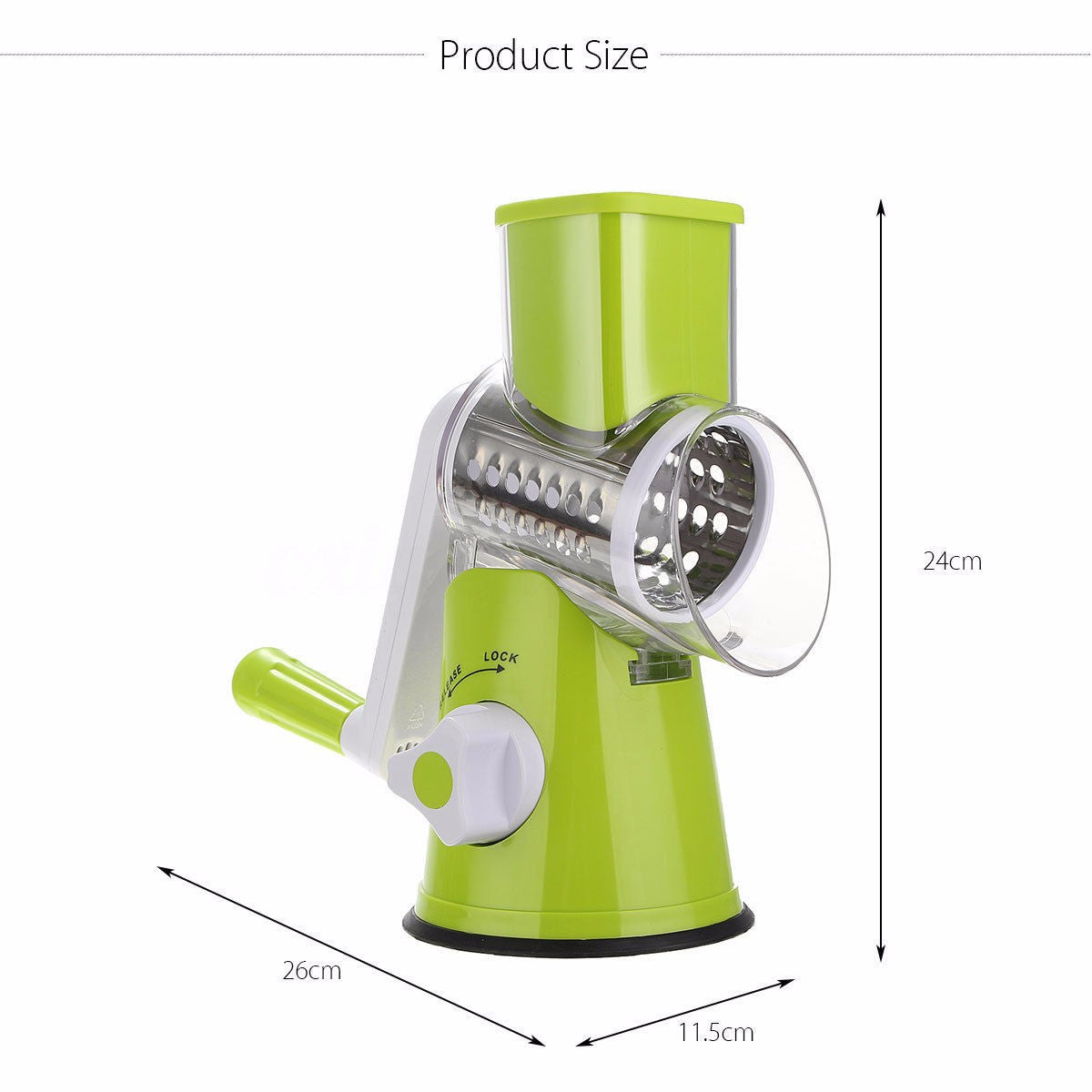 Vegetable Cutter Round Mandoline Slicer Potato Julienne Carrot Grater Cheese Stainless Steel Kitchen Gadget