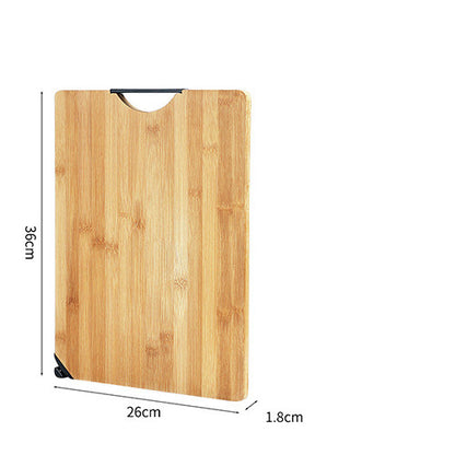 Bamboo Cutting Board with Built-In Grindstone Knife Sharpener