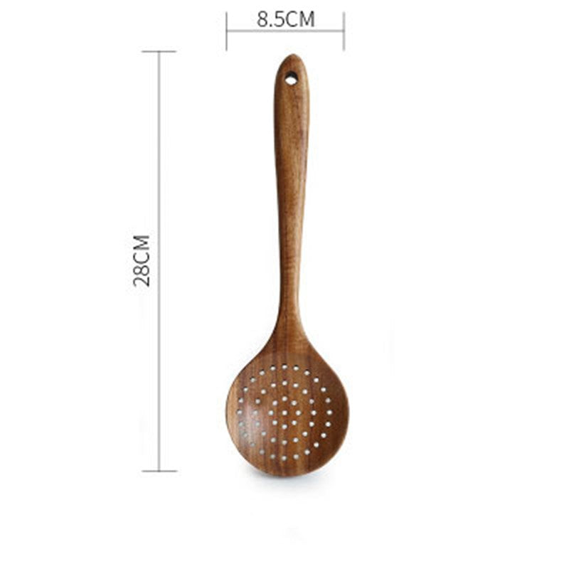 Kitchenware Set Household Non-stick Cookware Wooden Spoon Set
