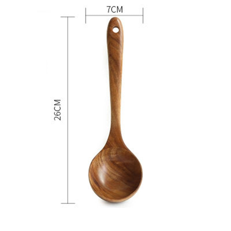 Kitchenware Set Household Non-stick Cookware Wooden Spoon Set