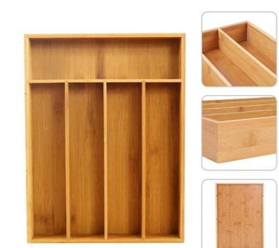 Bamboo Drawer Organizer 