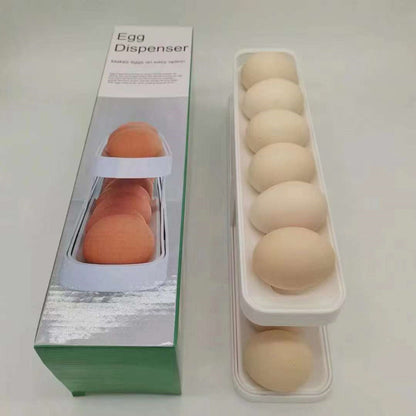 Fridge Egg Dispenser Rack - Egg Organizer