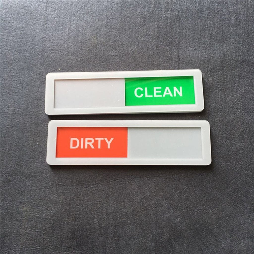 Dishwasher Clean Dirty Sign Cleanliness Signs Hotel Magnetic Signs Dishwasher Decoration Notice Board  Clean Dirty Sign Home Room Decor