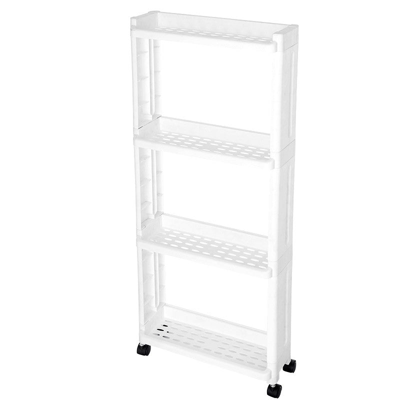 Multi-level Storage Shelf  Kitchen and Home Storage Rack with wheels