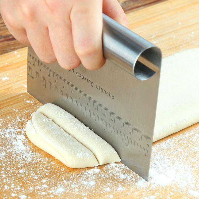 cutting dough 