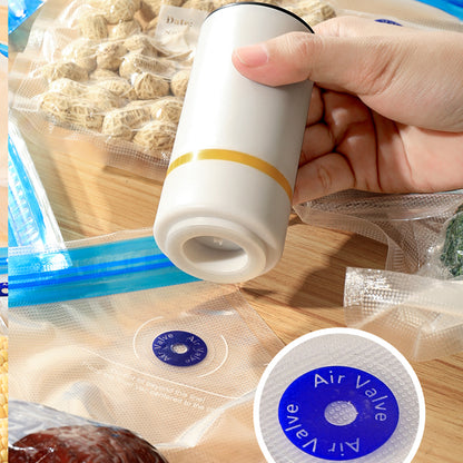 Mini Vacuum Sealer, Electric Vacuum Sealer Storage Air Pump for Home Kitchen Travelling Food Vacuum Packaging Storage