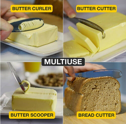 3 In 1 Stainless Steel Butter Spreader Knife