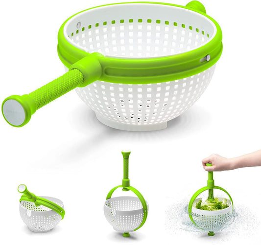 Fruit and Vegetable Salad Spinner Drain/Wash Basket