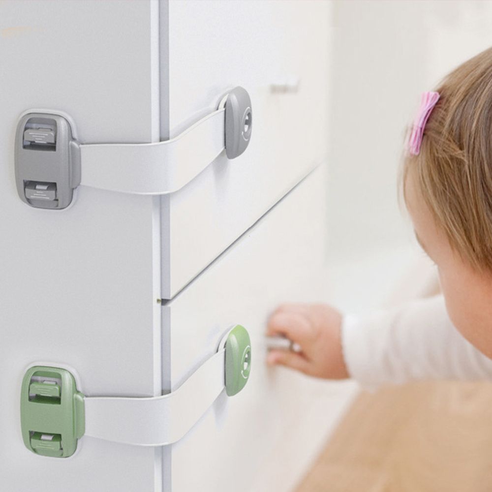 Home Baby Safety Protection Lock Anti-Clip Hand Door Closet Cabinet Locks For Kitchen Fridge Cabinet Drawer Box Safe Lock For Kids No Tools Or Drilling Child Safety Cabinet Proofing Cabinet Drawer Door Latches for all homes