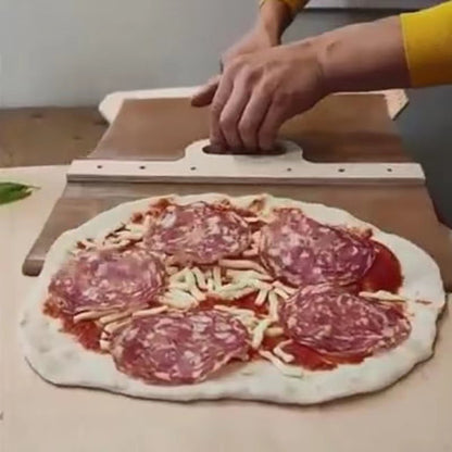 Wooden Sliding Pizza Shovel 