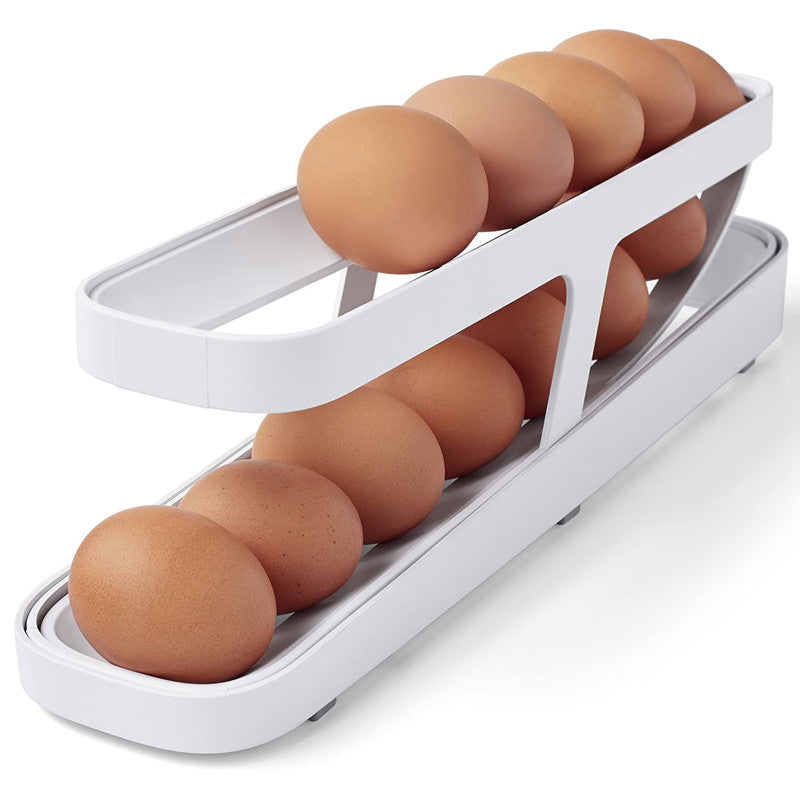 Fridge Egg Dispenser Rack - Egg Organizer