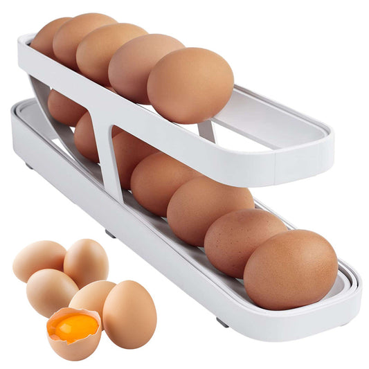 Fridge Egg Dispenser Rack - Egg Organizer