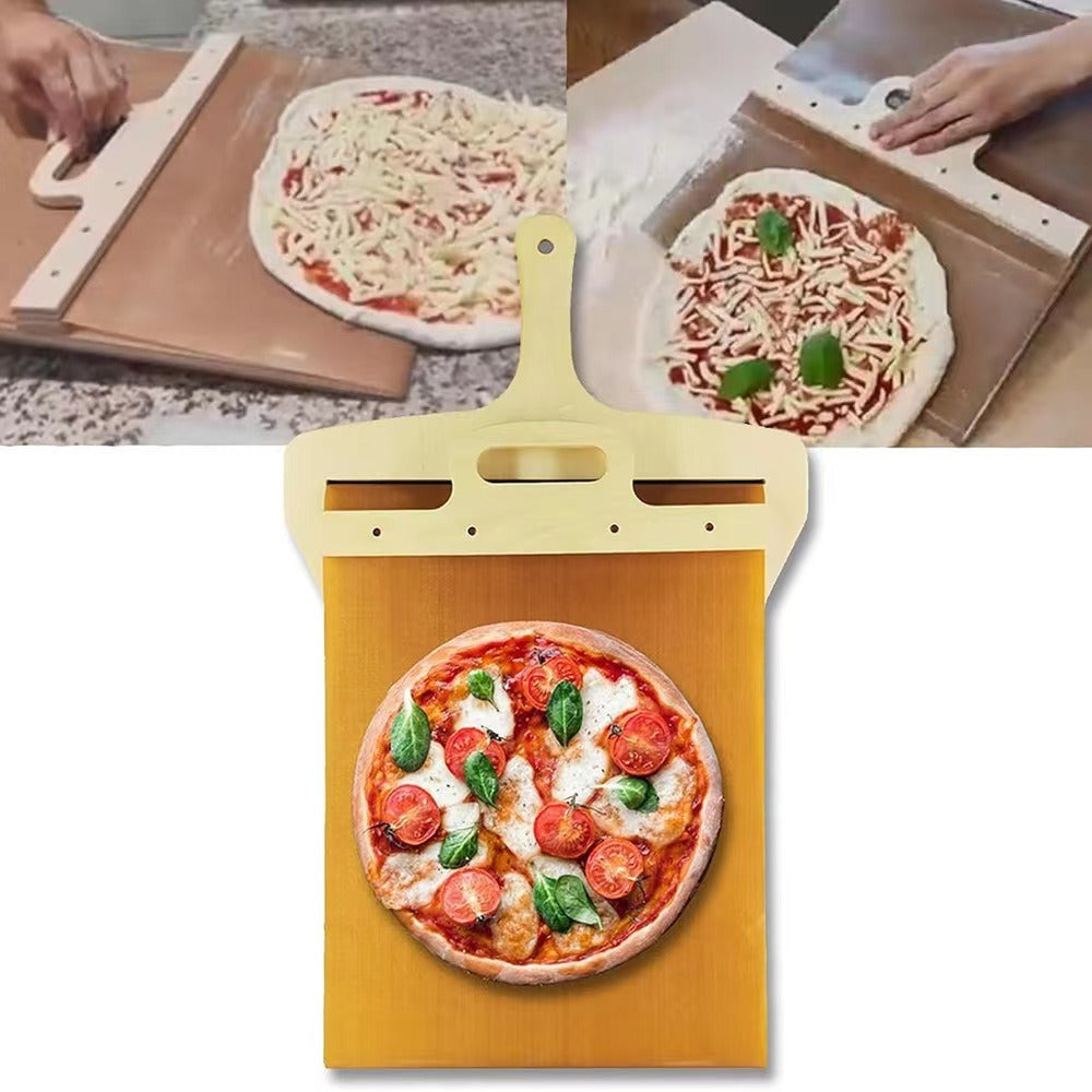 Wooden Sliding Pizza Shovel 