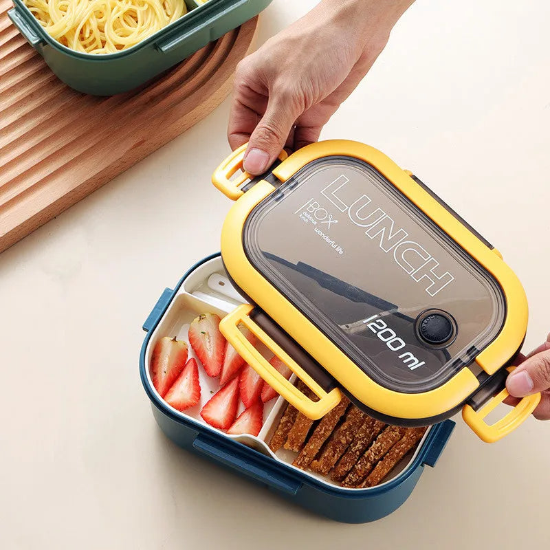 Lunch Box For Kids Compartments Microwae Bento Lunchbox