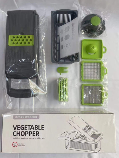 12 In 1 Manual Vegetable Chopper Kitchen Gadgets Food Chopper Onion Cutter Vegetable Slicer