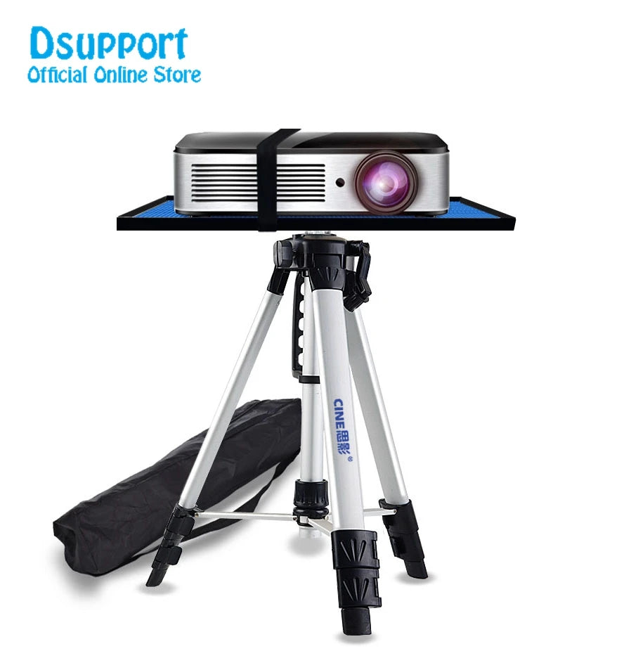 PB1200 High Quality Universal Portable Free Lifting Aluminum Projector Tripod Stand With Tray